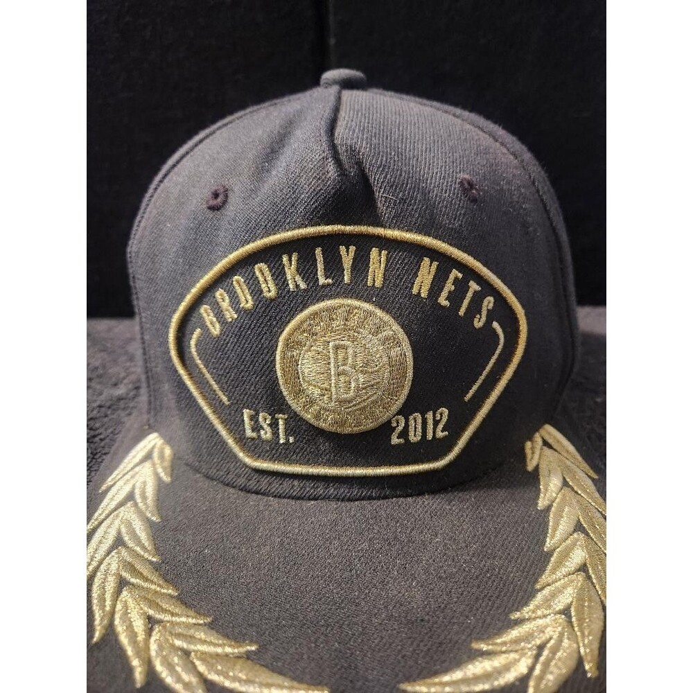 Vintage Brooklyn Nets EST. 2012 w/ Scramble Eggs Mitchell & Ness SnapBack Hat
